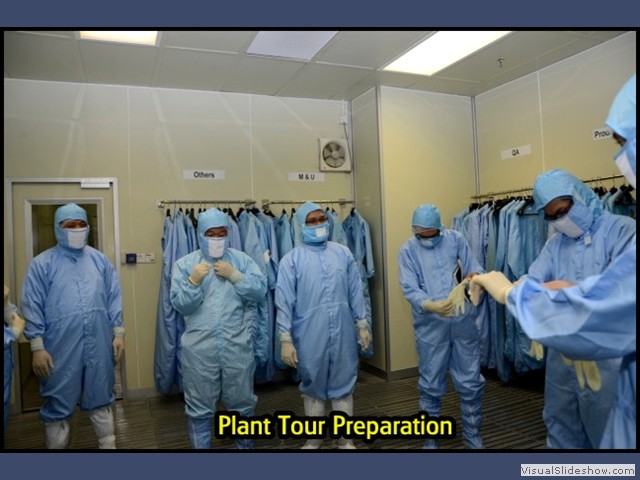 11 Plant tour preparation